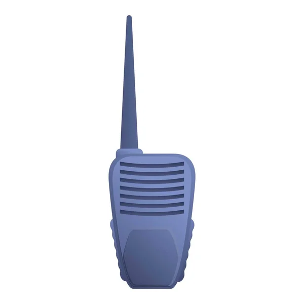 Radio walkie talkie icoon, cartoon stijl — Stockvector