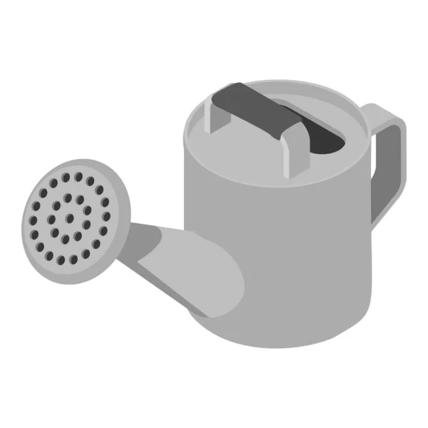 Watering can icon, isometric style — Stock Vector