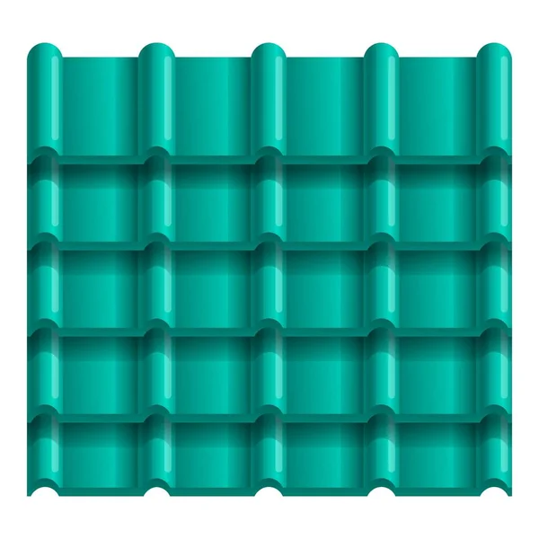 Metal roof icon, cartoon style — Stock Illustration Metal roof icon, cartoon style Stock Illustration