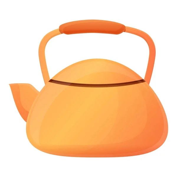 Té clásico icono de la taza, estilo de dibujos animados — Vector de stock