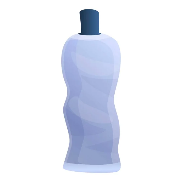 Shampoo bottle icon, cartoon style — Stock Vector