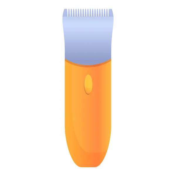 Modern hair clipper icon, cartoon style — Stock Vector