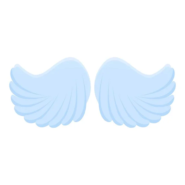 Icône ailes d'animaux, style dessin animé — Image vectorielle