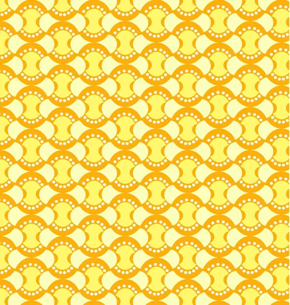 Geometrické vzory bezešvé žlutá — Stockový vektor