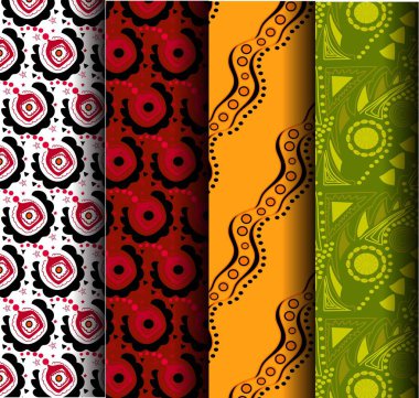 pattrtn geometrik çizgiler kabilesinin