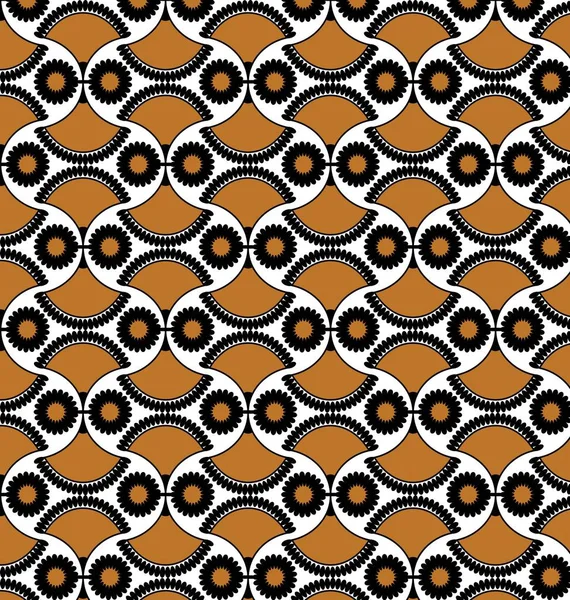 Desenli geometrik, sarı, siyah