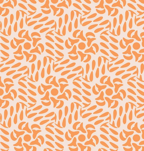 Geometrický vzor oranžová — Stockový vektor
