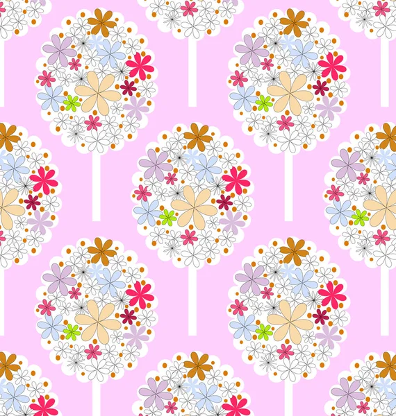 Geometrische patronen floral — Stockfoto