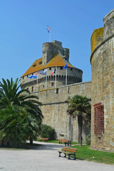 Saint-Malo, Bretanha, França — Fotografia de Stock