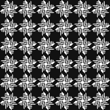 Değirmenlerle kusursuz soyut geometrik desen