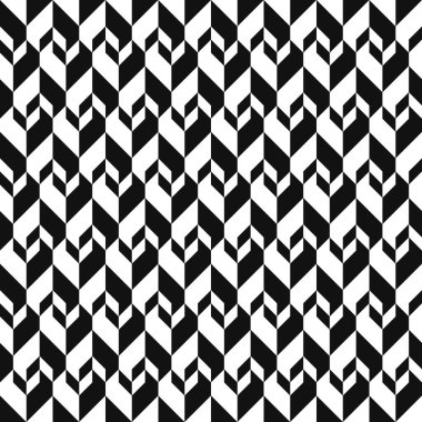 Örgü ile kusursuz soyut geometrik desen