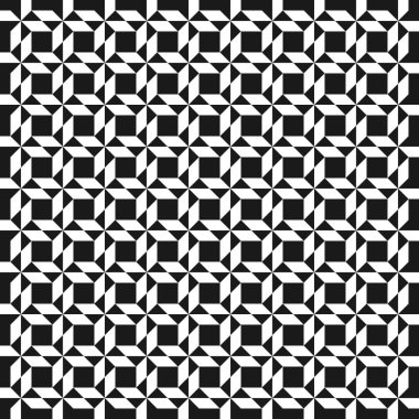 Dokuma elementleriyle kusursuz soyut geometrik desen