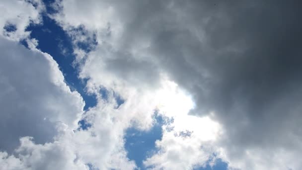 Austria Carinthia Summer Mountains Alps Clouds Clouds Cover Sun — Stock Video