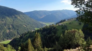 Avusturya, Carinthia, yaz, dağlar, Alpler, güneşli, vadi manzarası, manzara