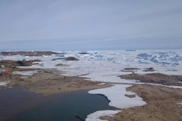 Armadilhas de gelo da Antártica. Icebergs em Antártida — Fotografia de Stock