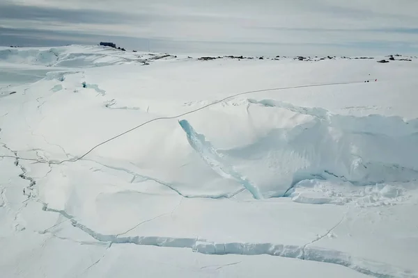 Array di ghiaccio dell'Antartide. Iceberg in Antartide — Foto Stock
