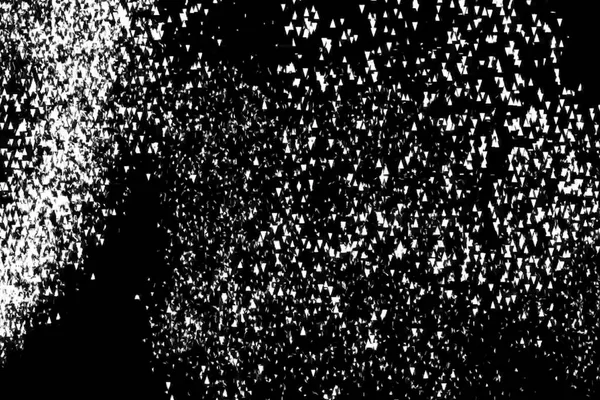 Φόντο είναι η υφή των λευκών τριγώνων σε ένα μαύρο backgrou — Φωτογραφία Αρχείου