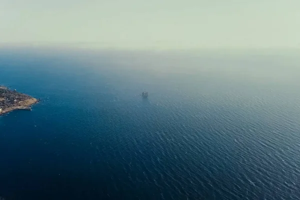 Mar Negro plataforma de ciência, perfuração, exploração . — Fotografia de Stock