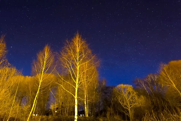 Звездное небо фон изображения звезд в ночном небе и Млечный путь . — стоковое фото
