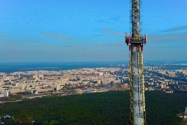 Ostankino televizyon kulesi.