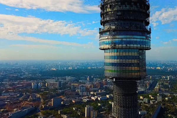 Ostankino torre de televisão . — Fotografia de Stock