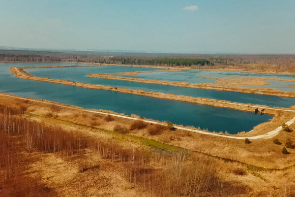 Treatment facilities, wastewater treatment infrastructure.