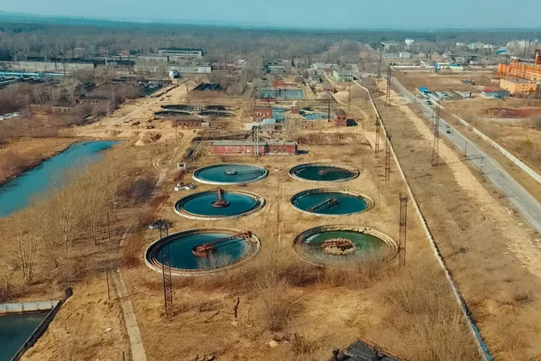 Treatment facilities, wastewater treatment infrastructure.