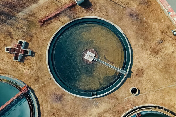 Treatment facilities, wastewater treatment infrastructure.