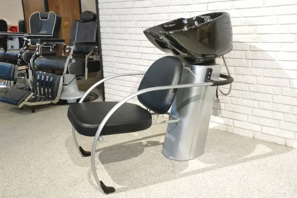 Stuhl für Friseursalon, Accessoires für Friseursalon — Stockfoto