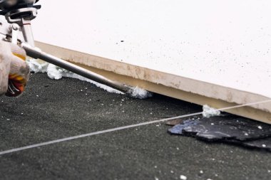 Çatı yalıtımı, köpüklü yalıtım çarşafları