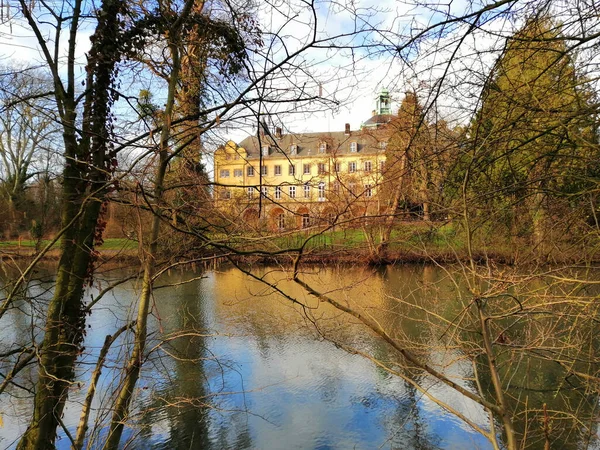 Castelo de Bueckeburg. Palácio em Lower Saxony, Alemania . — Fotografia de Stock