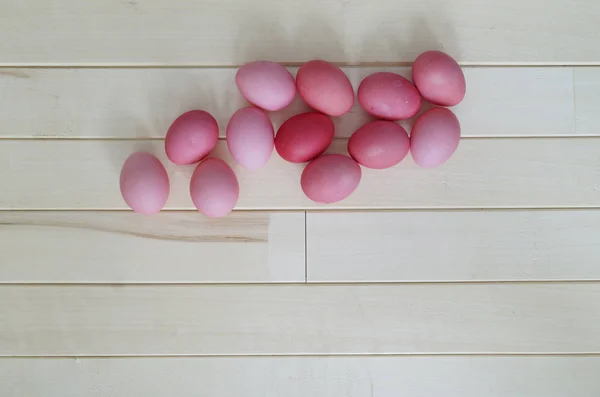 イースター休暇青とピンクの卵. — ストック写真