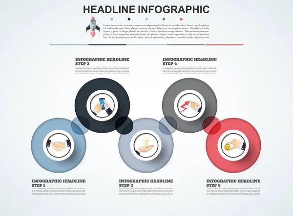 Visualisation Des Données Entreprise Organigramme Éléments Abstraits Graphique Diagramme Avec — Image vectorielle