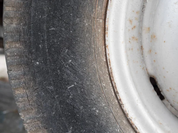 Stary pęknięty tekstury gumy streszczenie tło — Zdjęcie stockowe