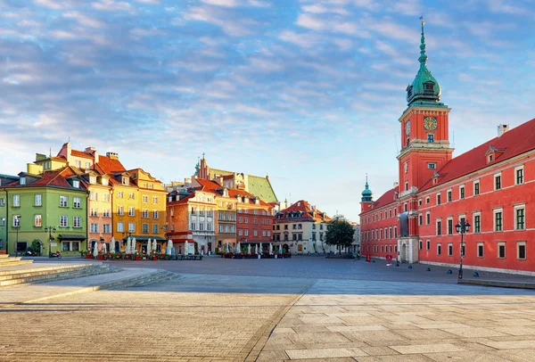 바르샤바, 폴란드에 있는 왕 성곽 — 스톡 사진
