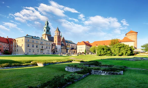 Castelo de Wawel em Cracóvia, Polônia — Fotografia de Stock