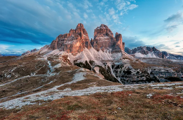 山の風景- Tre Cime di Lavaredo, Dolomites,イタリア — ストック写真