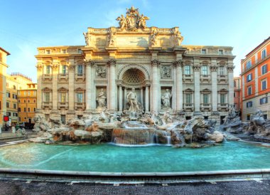 Roma, Çeşme di trevi, İtalya