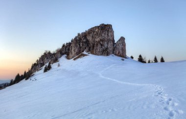 Kralova studna kış, Slovakya