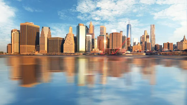 New York Skyline, Estados Unidos — Foto de Stock