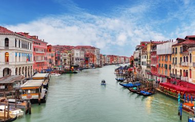 Grand Canal - Venedik Rialto Köprüsü'nden