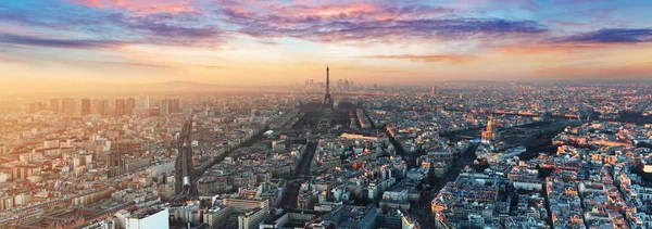 Linha do horizonte de Paris - panorama — Fotografia de Stock