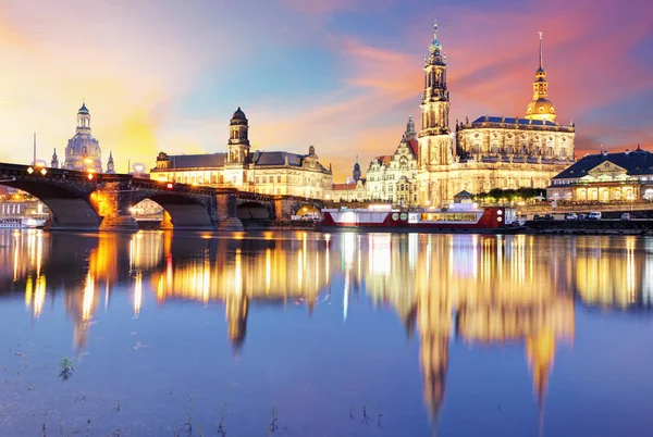 Skyline of Dresden — Stock Photo, Image