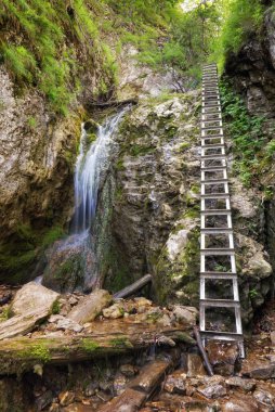 Nalepkov şelale - Zejmarska vadi, Slovakya