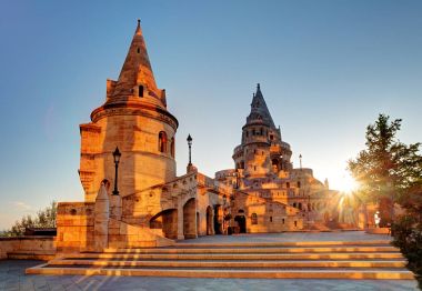 Budapeşte - balıkçı bastion adlı gündoğumu