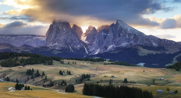 Alpe Di Suisi, Dolomites, İtalya — Stok fotoğraf