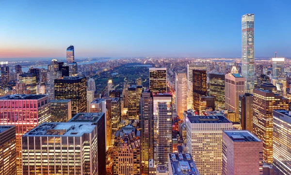 Nowy Jork, panorama miasta, usa — Zdjęcie stockowe