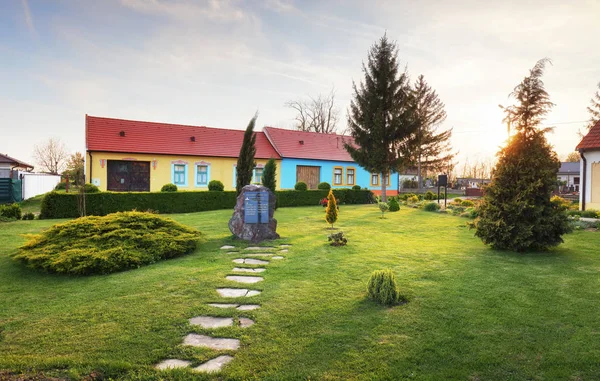 Edifício histórico na aldeia Slovakia Cifer - Jarna — Fotografia de Stock