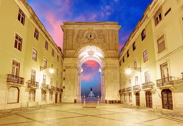 Lissabon - Praca do Comercio, Portugal — Stockfoto