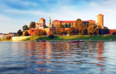 Krakow, Polonya Wawel Kalesi